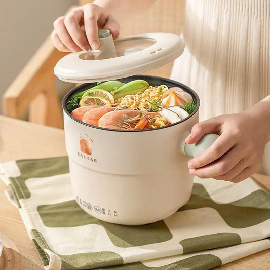 Smart 4-in-1 Electric Mini Pot – Perfect for Dorms, Offices & Travel