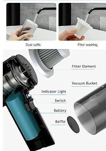 Portable SmartClean Wireless Mini Air Duster